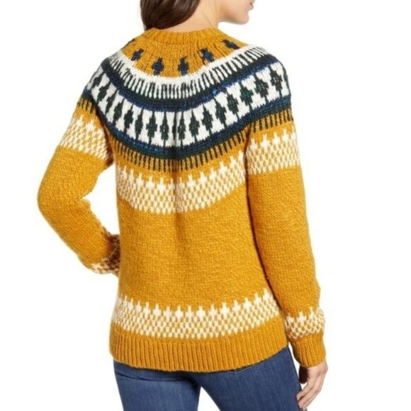 Lucky Brand Geo Pattern Sweater - Picture 2 of 6